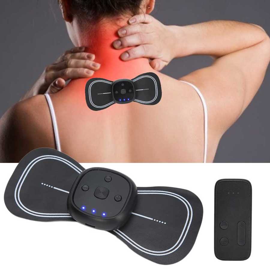 Rechargeable Wireless Remote Control Cervical Massage Paste Mini Massage Paste Cervical Spine Massager Cervical Spine Paste - V.I.P Digital Presence