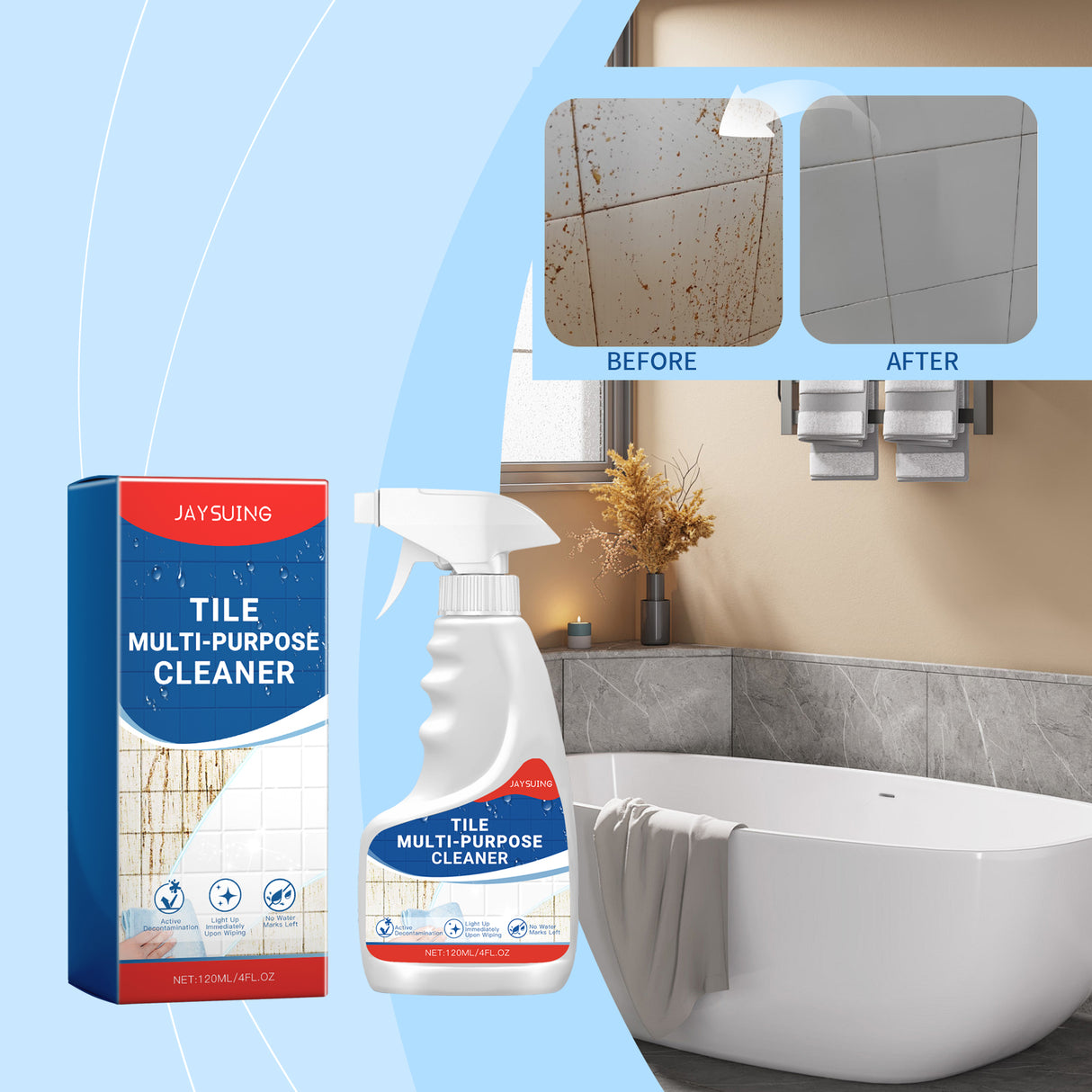 Tile Multi-Purpose Cleaner, Floor Wall Tile Polishing Maintenance Cleaning Decontamination Clean - V.I.P Digital Presence
