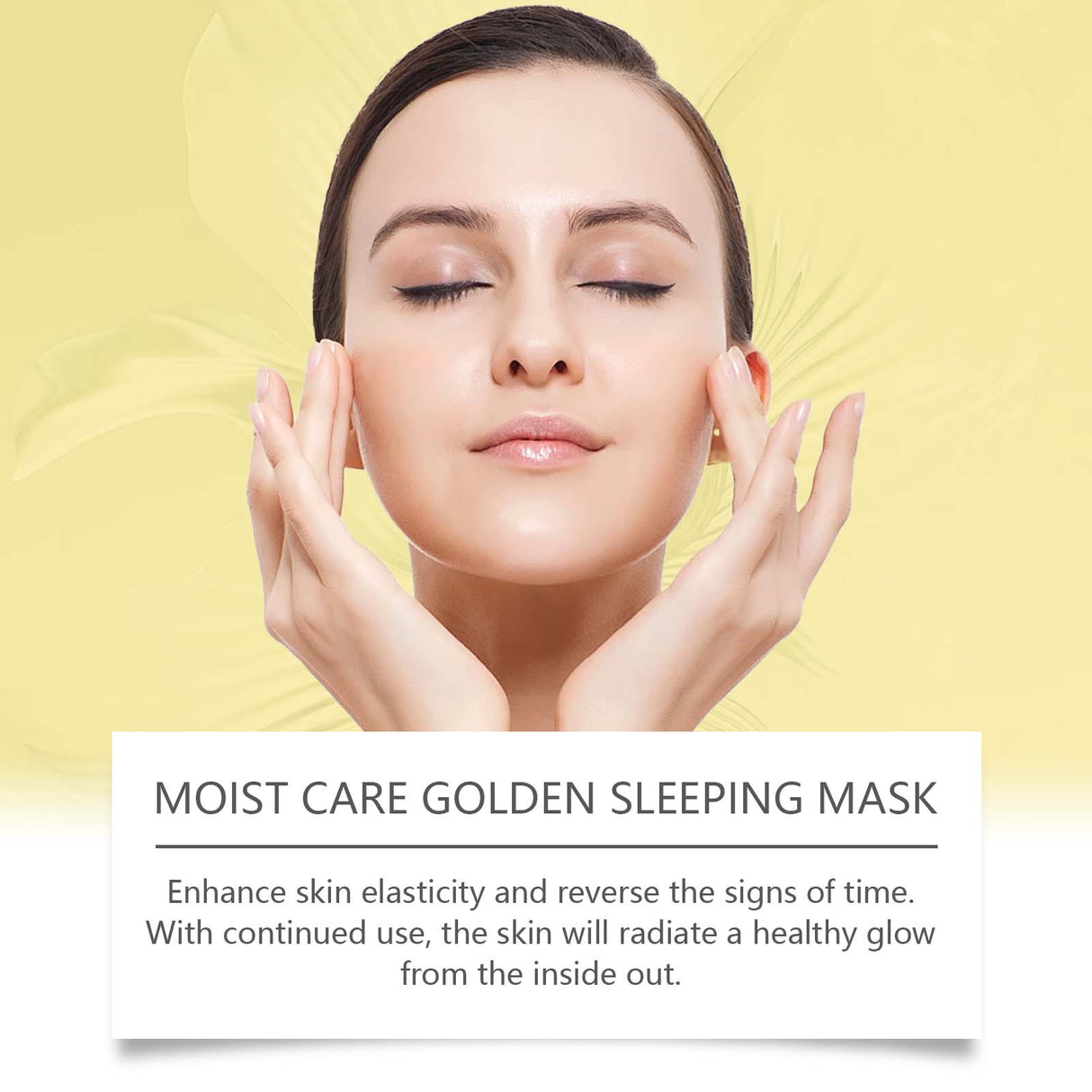 Gold Sleeping Mask, Moisturizing, Moisturizing, Moisturizing, Smoothing And Firming Skin Hydrating Mask - V.I.P Digital Presence
