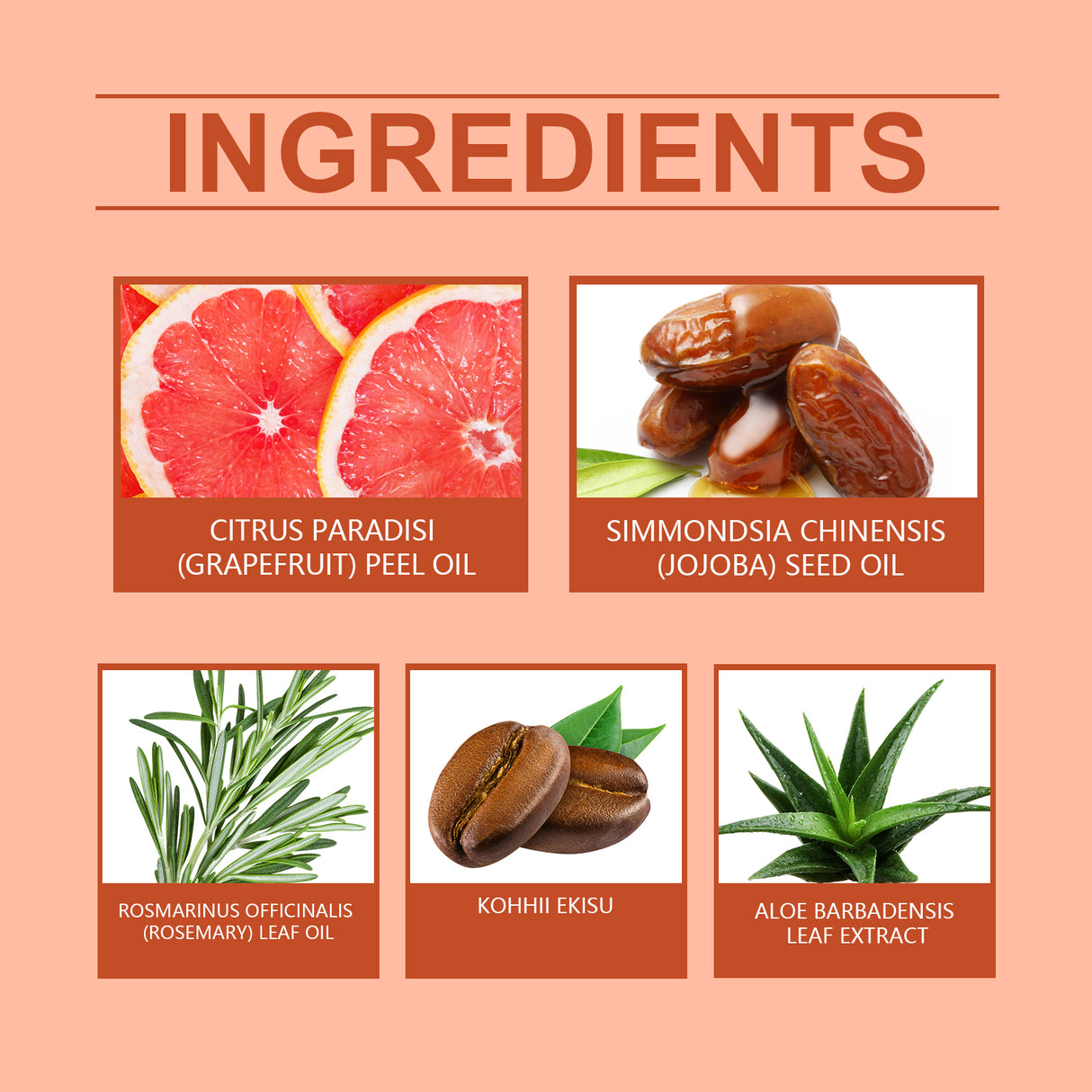 Grapefruit Massage Essential Oil, Moisturizing Repair Moisturizing Body Skin Soothing Massage Skin Care Essential Oil