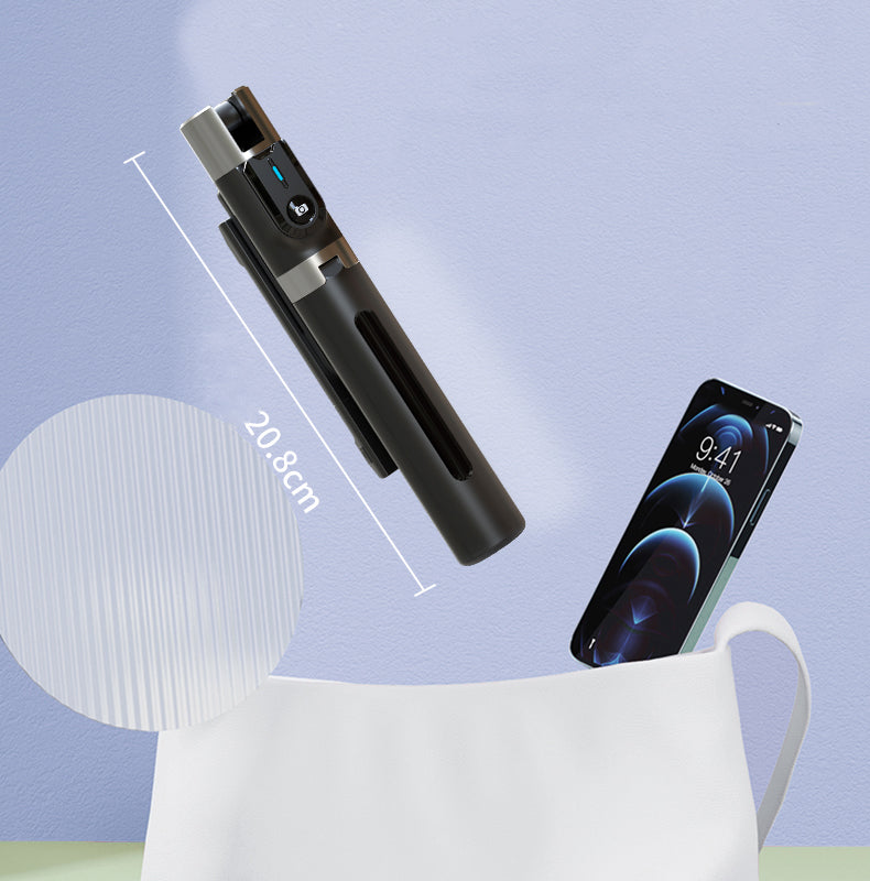 New P96 Series Tripod Reinforced Double Fill Light Selfie Stick Mobile Phone Live Support Aluminum Alloy Selfie Stick