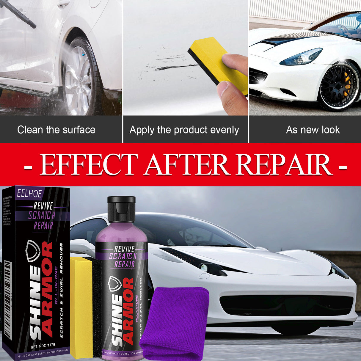 Automotive Scratch Free Repair Liquid Finish Repair Scratch Removal Beauty Maintenance Polish - V.I.P Digital Presence