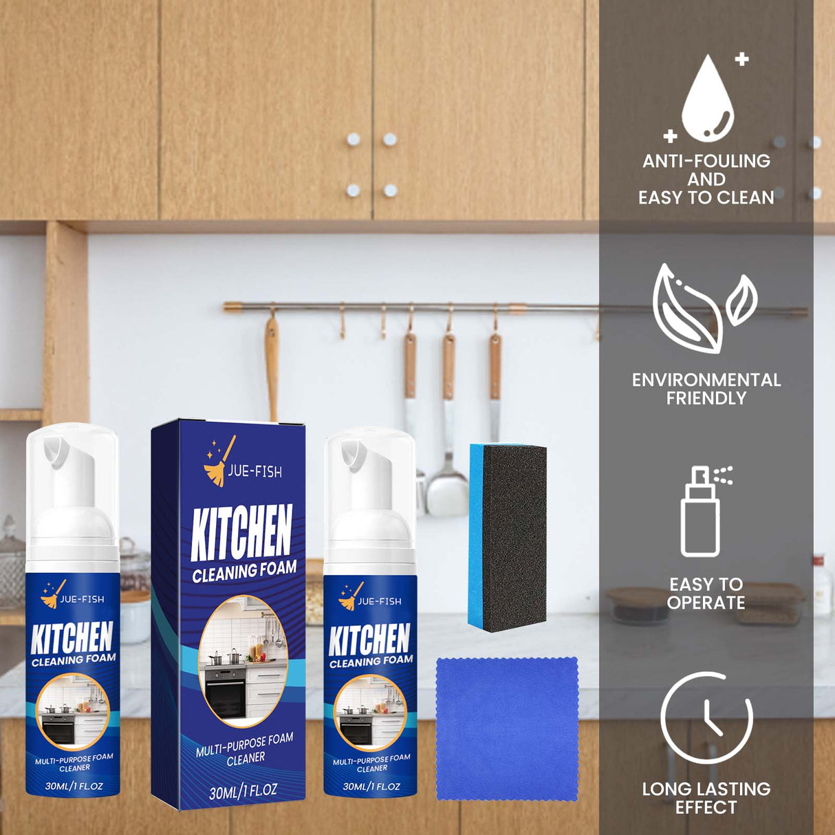 Kitchen Foam Cleaner, Stove Hood Oil Cleaning Clean Heavy Oil Foam Cleaner - V.I.P Digital Presence