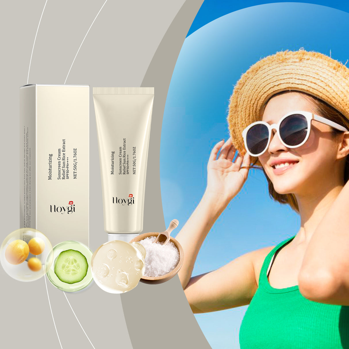 Moisturizing Protective Cream, Summer Outdoor Uv Isolation Protection Refreshing Skin Moisturizing Protective Cream - V.I.P Digital Presence