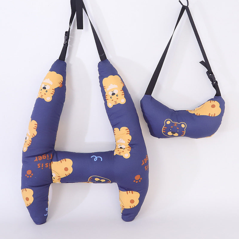 Car Sleeping Pillow Dual purpose Cotton Breathable Summer Car Adult Adult Children Washed Pillow Interior Supplies - V.I.P Digital Presence