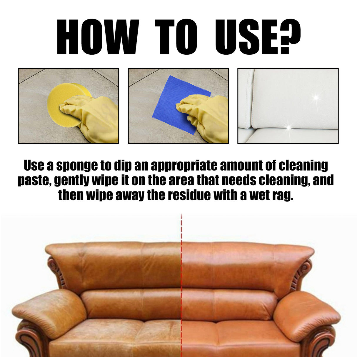 Cleaning Cream, Sofa Seat Polishing Complementary Color Brightening Scratch Care Repair Cream - V.I.P Digital Presence