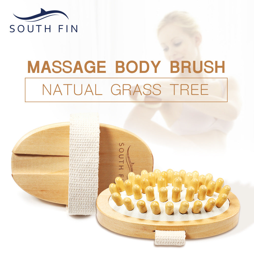 Hemu Massage Brush Handleless South Fin Body Massage Care Brush Body Brush - V.I.P Digital Presence