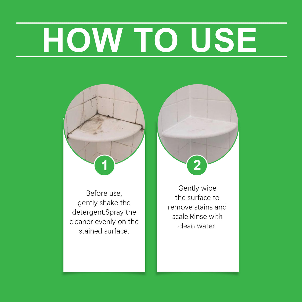 Bathroom Cleaner, Wash Bathtub Sink Toilet Toilet Tile Decontamination Cleaning Spray - V.I.P Digital Presence