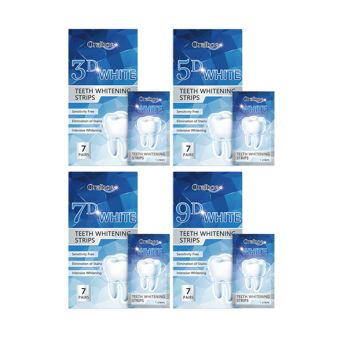 Brightening Tooth Strips, Refreshing Breath And Gently Cleaning Teeth Stains Brightening Tooth Care Strips - V.I.P Digital Presence