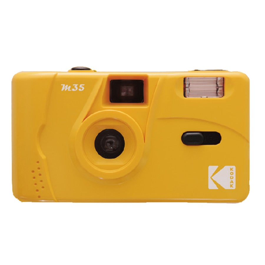 KODAK Vintage Retro M35 / M38 35mm Reusable Film Camera Sky Blue/ Yellow / Mint Green / Pink / Red / Cobalt Blue - V.I.P Digital Presence