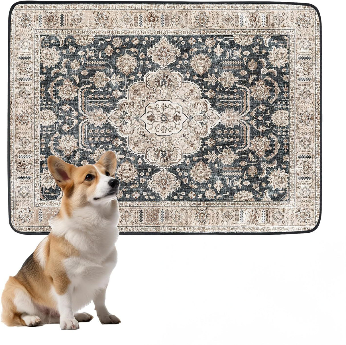 Scandinavian Minimalist Carpet Pet Mat, Stain-Resistant and Easy to Clean Sofa Coffee Table Mat, Urine-Proof Cat and Dog Pad - V.I.P Digital Presence