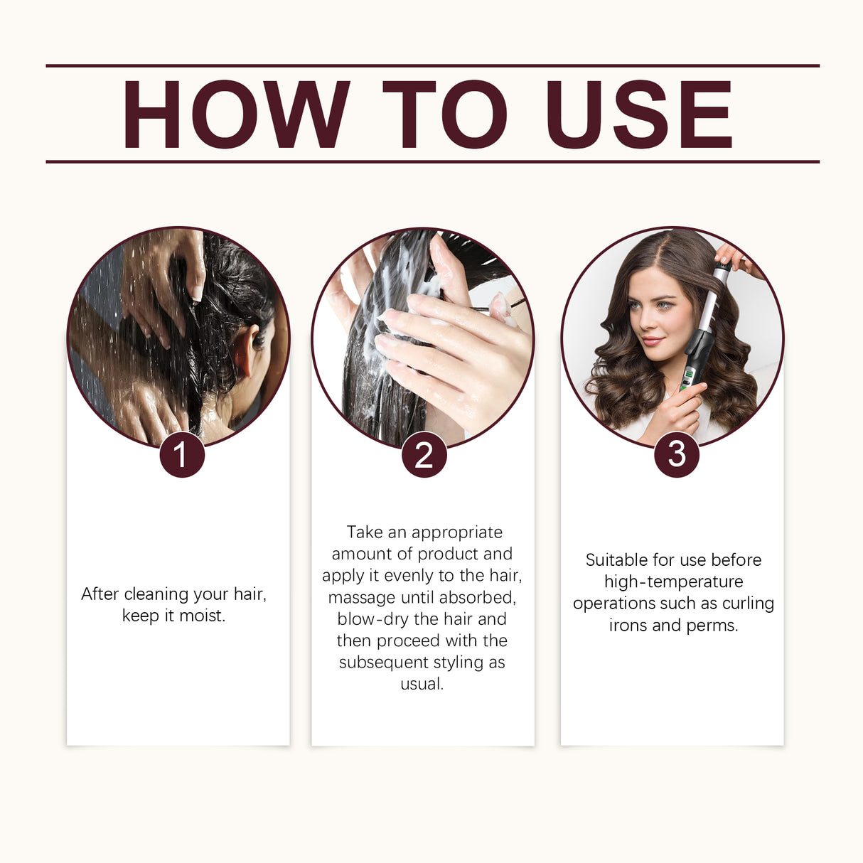 Heat Protection Free Shampoo Mask Gently Curing Dry, Split And Frizzy Hair At The End Of Hair Smooth And Bright Hair Mask - V.I.P Digital Presence