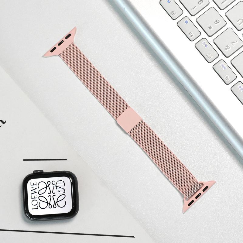 Apple Watch S7/S8 Thin Milanese Loop Strap for iWatch Series 9 - V.I.P Digital Presence