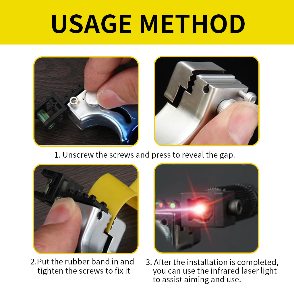 Catapult, Aim Light Flat Rubber Band Slingshot Outdoor Shooting Equipment Launch Slingshot Competitive Toy - V.I.P Digital Presence