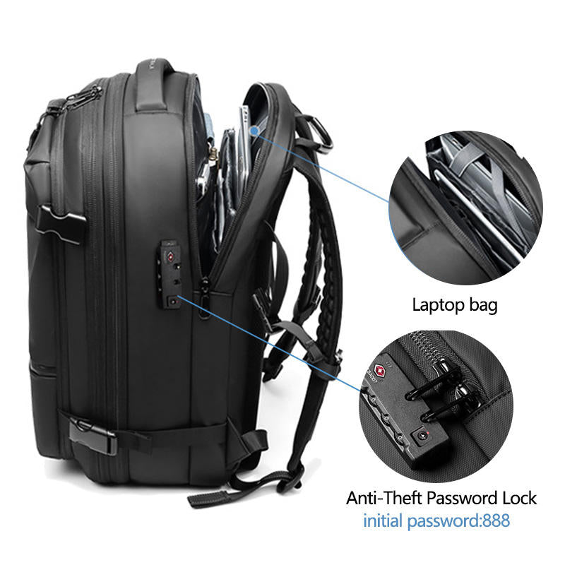 Air Tight Bags Valve Vacuum Compression Backpack system Expandable waterproof bagpack back pack travel laptop bag backpacks - V.I.P Digital Presence