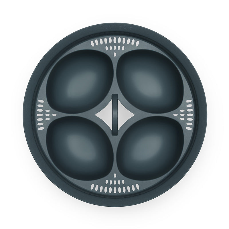 Kitchen Egg Steamer Food PP Egg Holder 4-Hole Egg Steamer High Temperature Resistant Egg Boiler - V.I.P Digital Presence