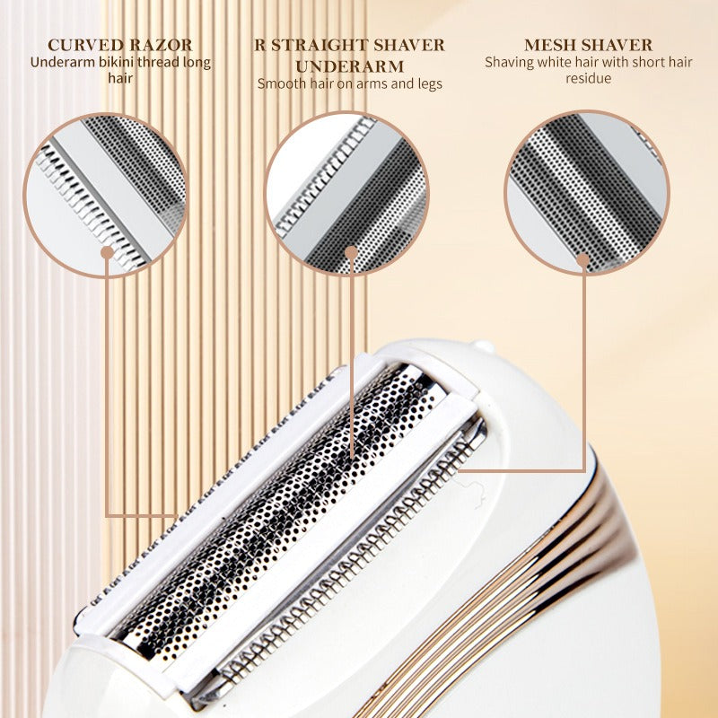 Electric hair remover full body hair remover portable mini women's body hair underarm private parts shaver - V.I.P Digital Presence