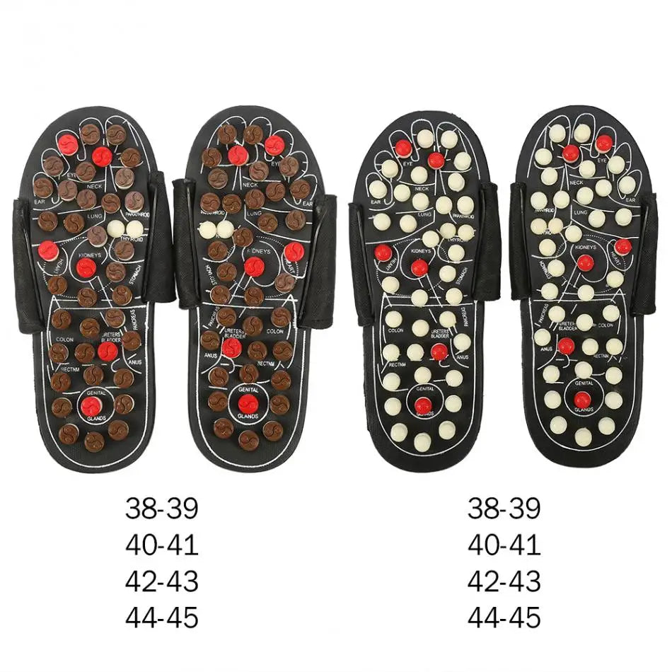 Foot Massage Slippers Acupuncture Therapy Massager Shoes For legs Acupoint Activating Reflexology Feet Care massageador Sandal - V.I.P Digital Presence