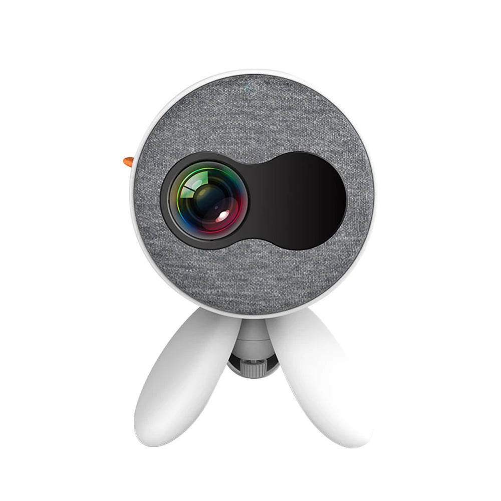 LEJIADA YG220 Mini Projector 3.5mm Audio Phone with screen Update Version Portable Pocket Cute Projector Video Player Kids Gift