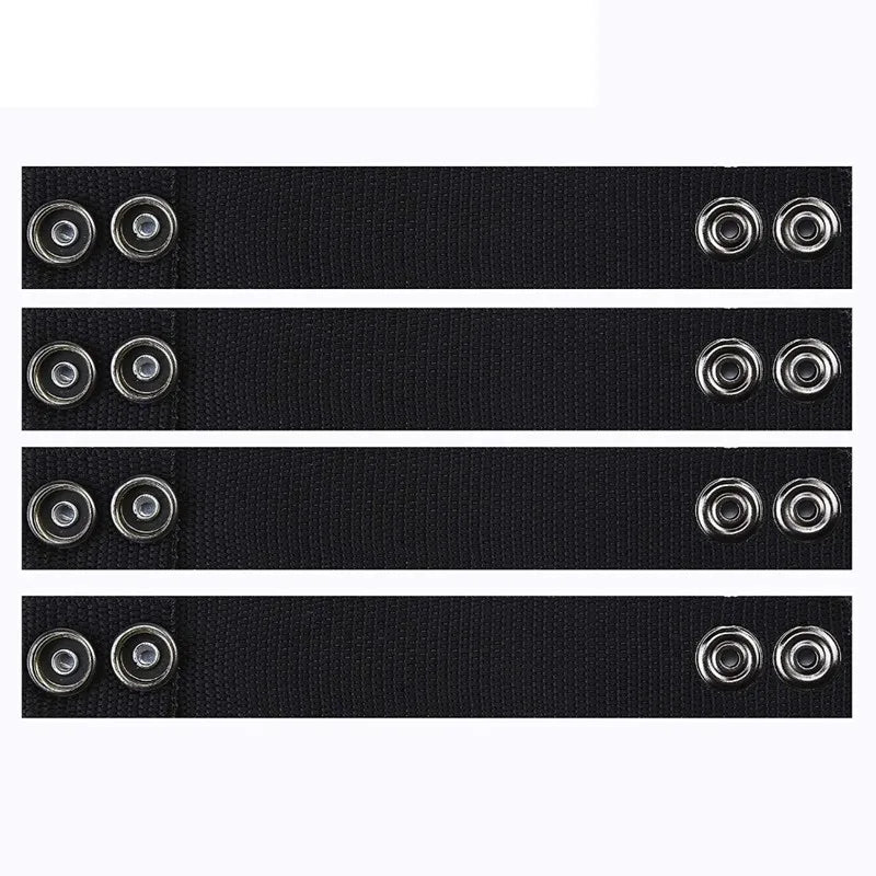 4Pcs/Set Tactical Belt Buckle Police Military Accessory Double Snaps Nylon Tactical Belt Loop Holder Keeper - V.I.P Digital Presence