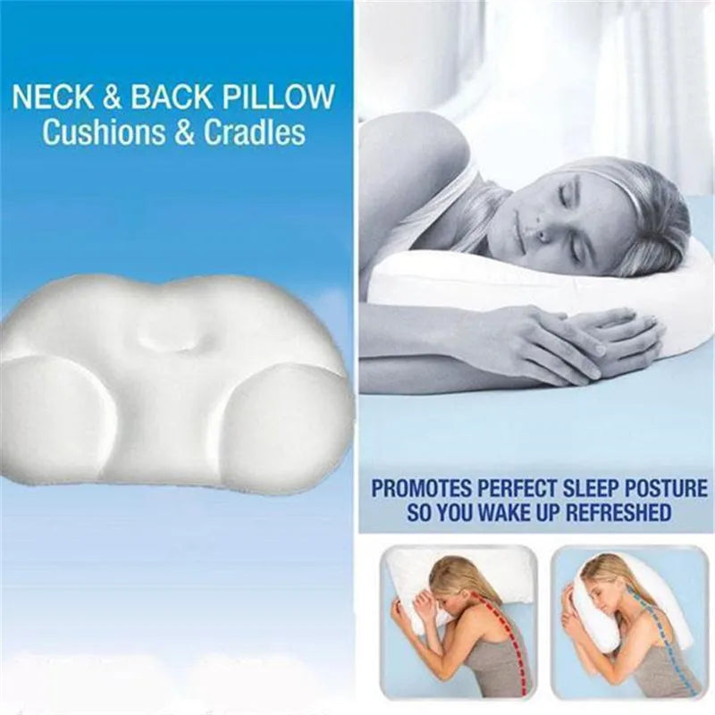 All-round Sleep Pillow Egg Sleeper Memory Foam Soft Orthopedic Neck Pillow Pain Release Butterfly Shaped Pillow