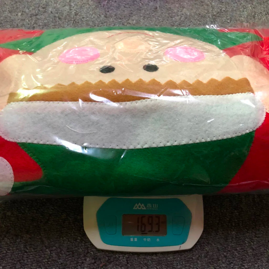 3PC Christmas Closestool Cover Santa Claus Toilet Seat And Tissue Cover Set Christmas Decorations For Bathroom Mat kerst decorat