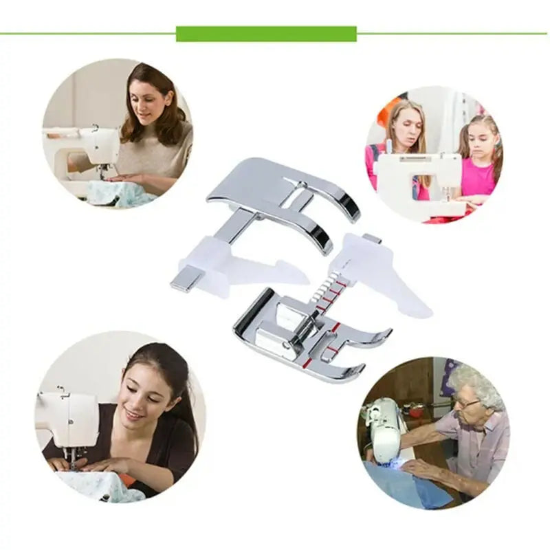 Sew Easy Presser Foot Sewing Accessory for Stitching Consistent Seam Sewing - V.I.P Digital Presence