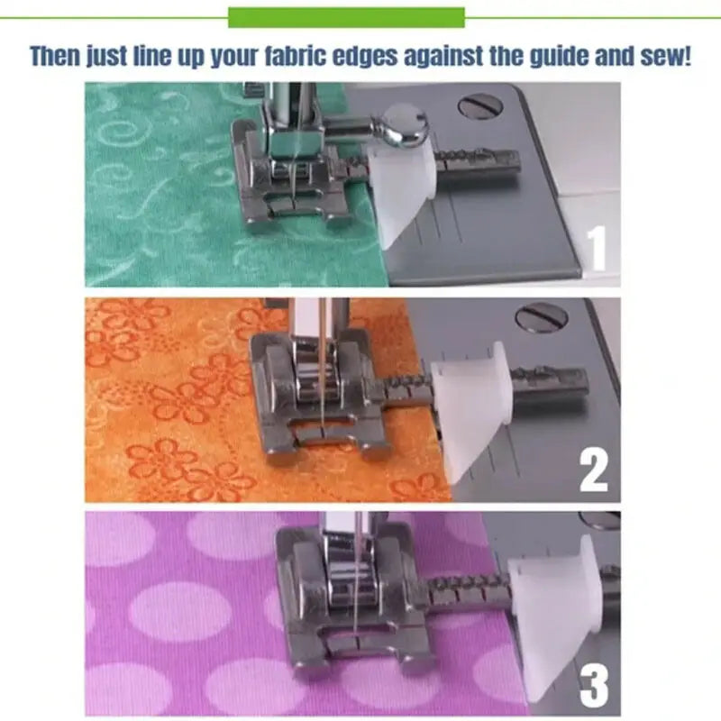 Sew Easy Presser Foot Sewing Accessory for Stitching Consistent Seam Sewing - V.I.P Digital Presence