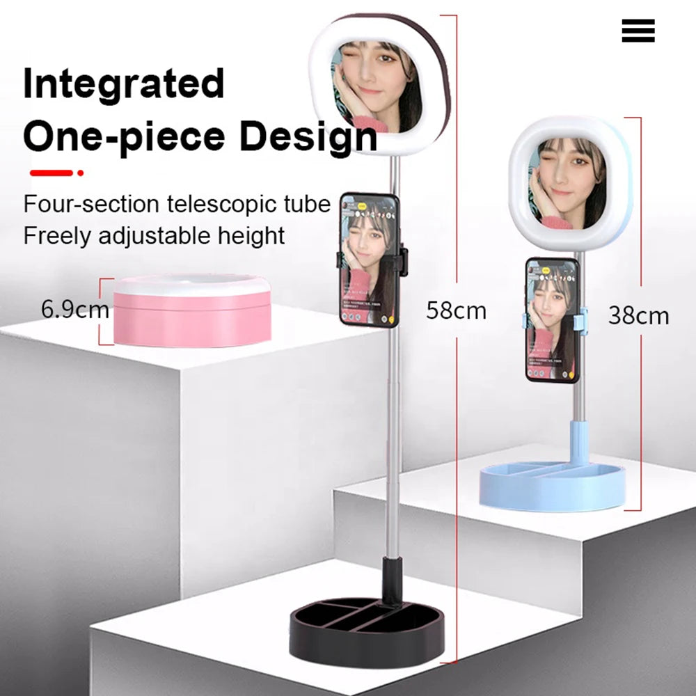 Universal USB Selfie Ring Light Photo Studio Camera Lights Dimmable Video Lighting With Stand For Youtube Makeup Live - V.I.P Digital Presence
