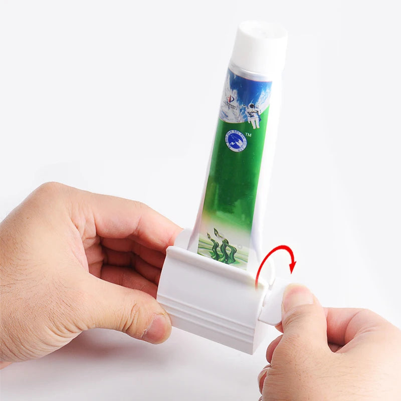 New Bathroom Accessories Toothpaste Squeezer Tooth Paste Dispenser Tube Squeezer Facial Cleanser Press Rolling Holder for Kids - V.I.P Digital Presence