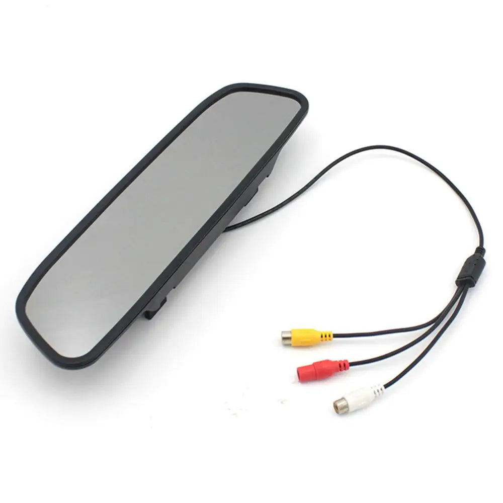 Rearview Mirror Camera Dvr 4.3-inch Rear View Mirror + Reversing Camera Wireless Car Reversing Camera Automobile Video Recorder - V.I.P Digital Presence