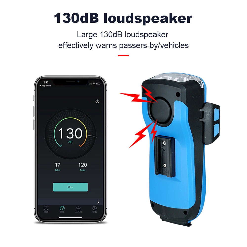 5 IN 1 Multifunction Bicycle Light USB Solar Charging Horn Phone Holder Power Bank Front Lamp For Bicycle Led Lamp Accessories - V.I.P Digital Presence