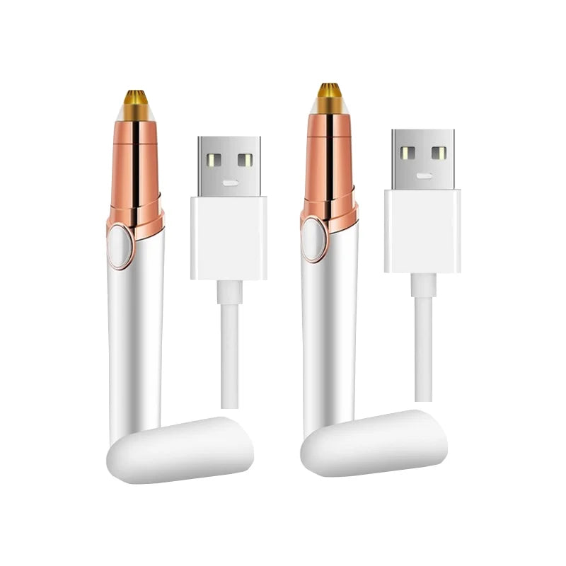 New Design Electric Eyebrow Trimmer Makeup Painless Eye Brow Epilator Mini Shaver Razors Portable Facial Hair Remover for Women - V.I.P Digital Presence