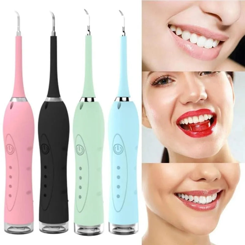 Electric Tartar Remover Tartar Ultrasonic Whitening USB Rechargeable Tooth Cleaner Portable Household Dental Calculus Remover - V.I.P Digital Presence