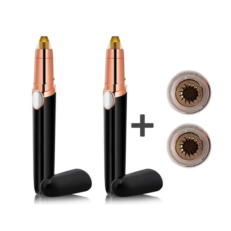 New Design Electric Eyebrow Trimmer Makeup Painless Eye Brow Epilator Mini Shaver Razors Portable Facial Hair Remover for Women - V.I.P Digital Presence