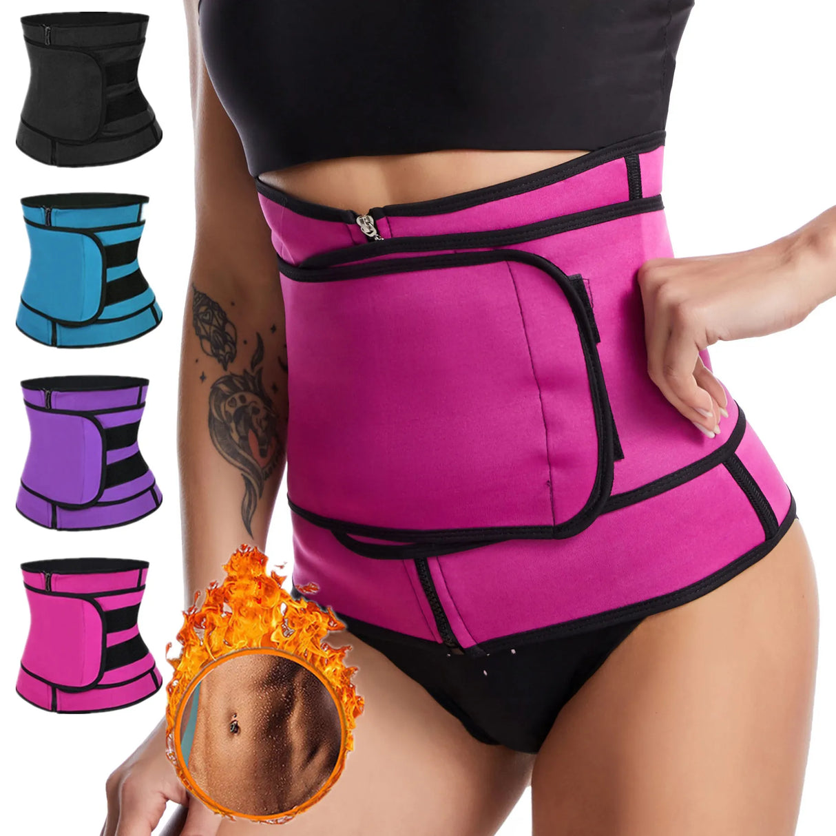 New Style Women's Body Sculptor Waist Shaping Device Neoprene Belly Band Waistband Slimming Waistband - V.I.P Digital Presence