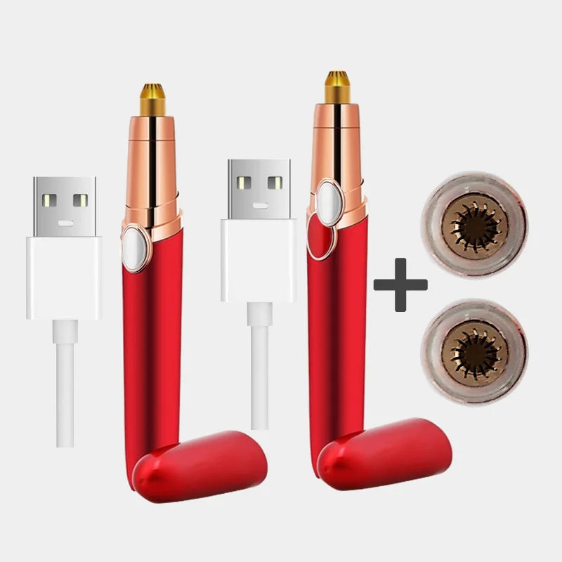 New Design Electric Eyebrow Trimmer Makeup Painless Eye Brow Epilator Mini Shaver Razors Portable Facial Hair Remover for Women - V.I.P Digital Presence