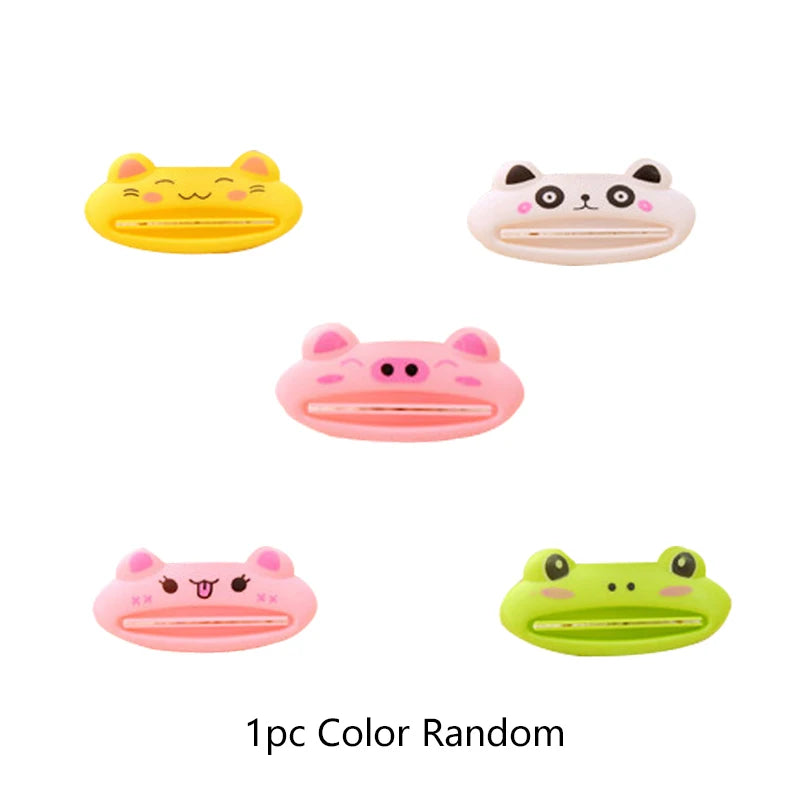 New Bathroom Accessories Toothpaste Squeezer Tooth Paste Dispenser Tube Squeezer Facial Cleanser Press Rolling Holder for Kids - V.I.P Digital Presence