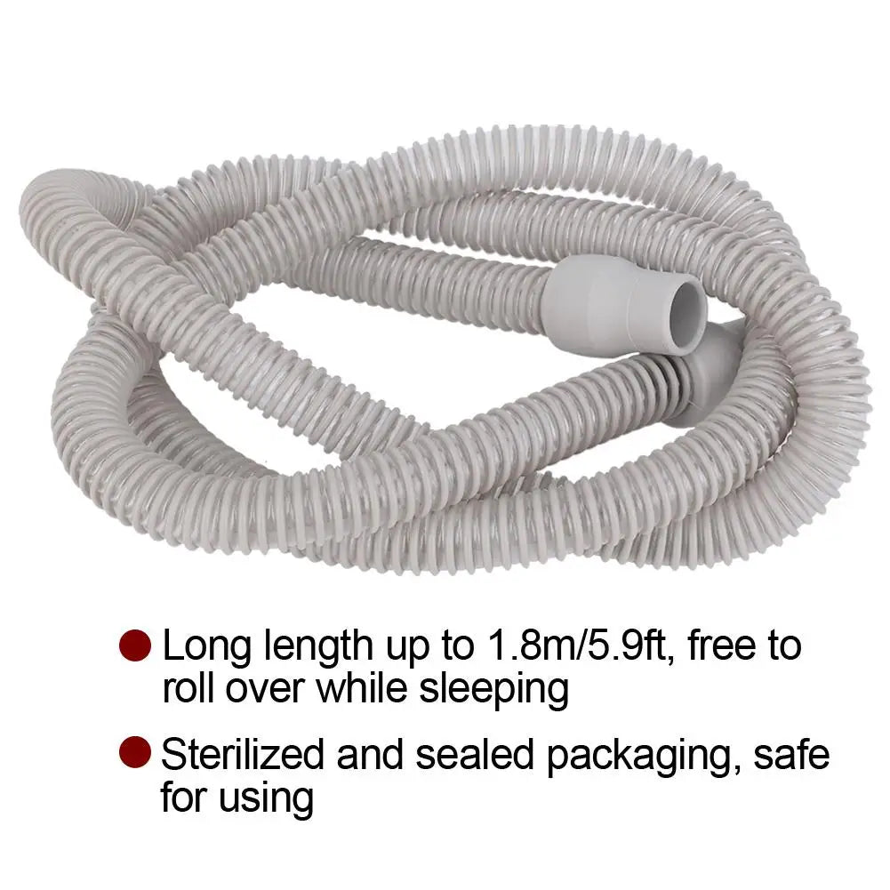 180cm CPAP Tube Tubing Universal Plastic Breathing Machine Accessories for Respiratory Ventilator Respirator Tubing Length - V.I.P Digital Presence