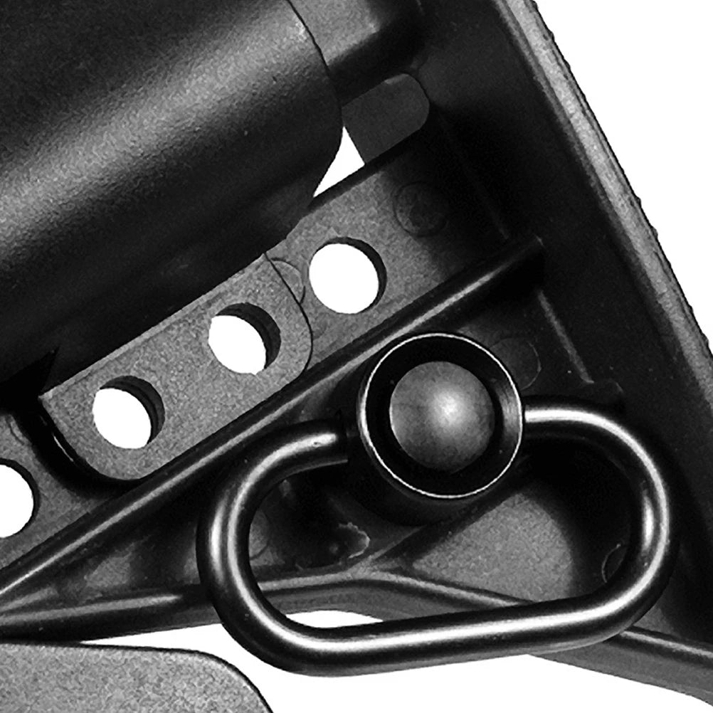 2 pcs Push Button Quick Detach Release Button Strap Ring Holder QD Sling Swivel Scope Mount Ring