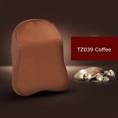 1PCS memory foam cute car seat headrest pillow solid for the neck rest waist back support cushion set pillows auto accessories - V.I.P Digital Presence