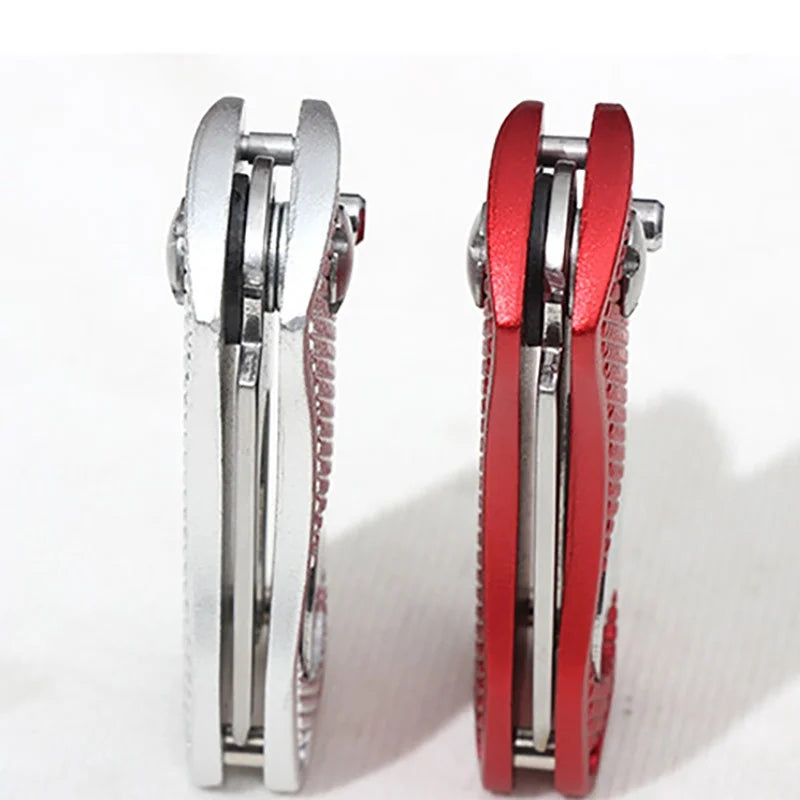 Foldable Golf Divot Tool with Golf Ball Tool Pitch Groove Cleaner Golf Training Aids Golf Accessories Putting Green Fork