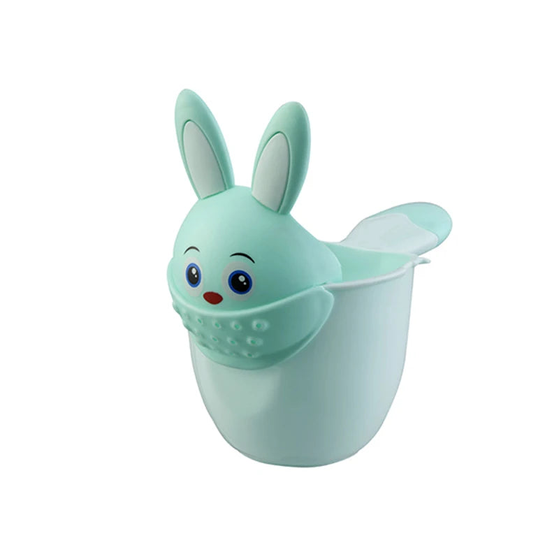 Infant Child Shower Shampoo Cup Baby Cartoon Newborn Shower Cup Baby Shower Watering Spoon Bathing Cup