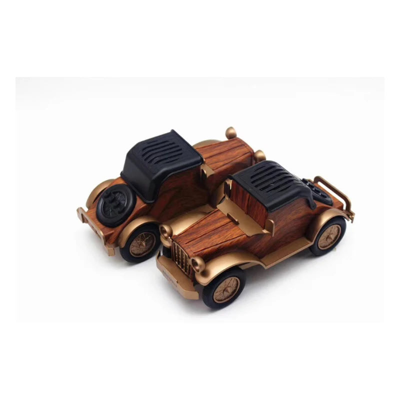 A9 Retro Classic Car Bluetooth Speaker Wood Grain Wireless Subwoofer - V.I.P Digital Presence