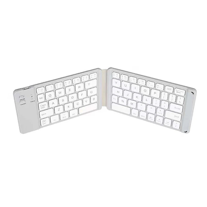 Light-Handy Bluetooth Folding Mini Backlit Keyboard Foldable Wireless Keypad For IOS/Android/Windows Ipad Tablet Laptop Computer