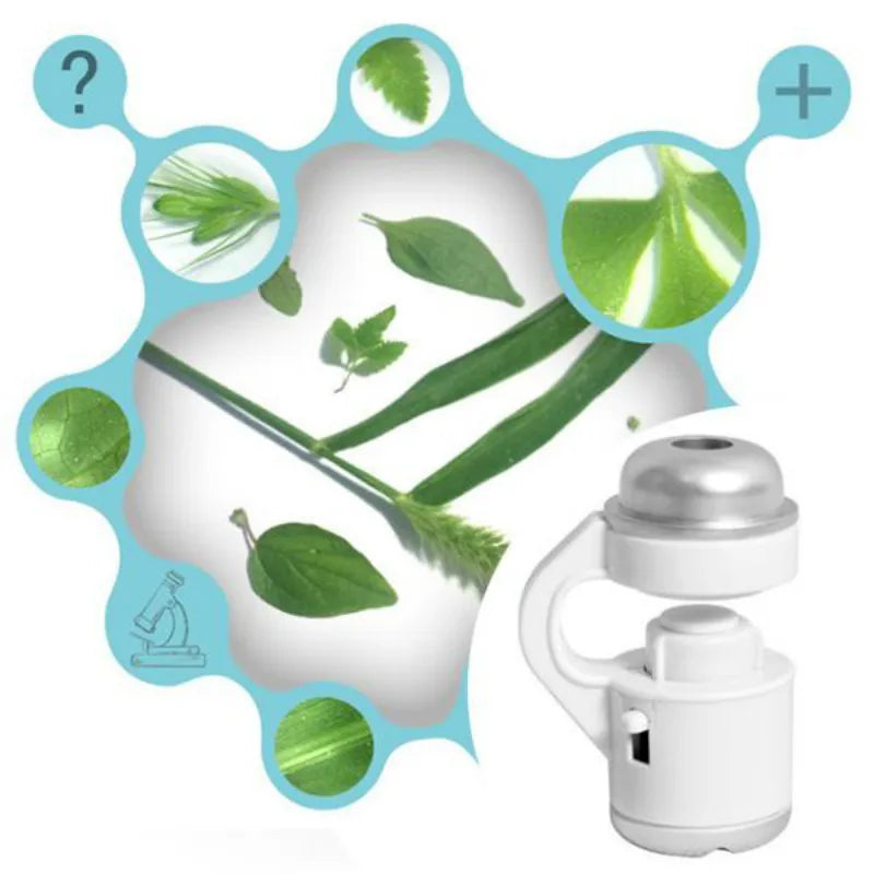 LED Mobile Phone Microscope 30X Cell Phone Clip Magnifying Glass Digital Microscope HD Camera for Smartphone PCB Inspection Tool