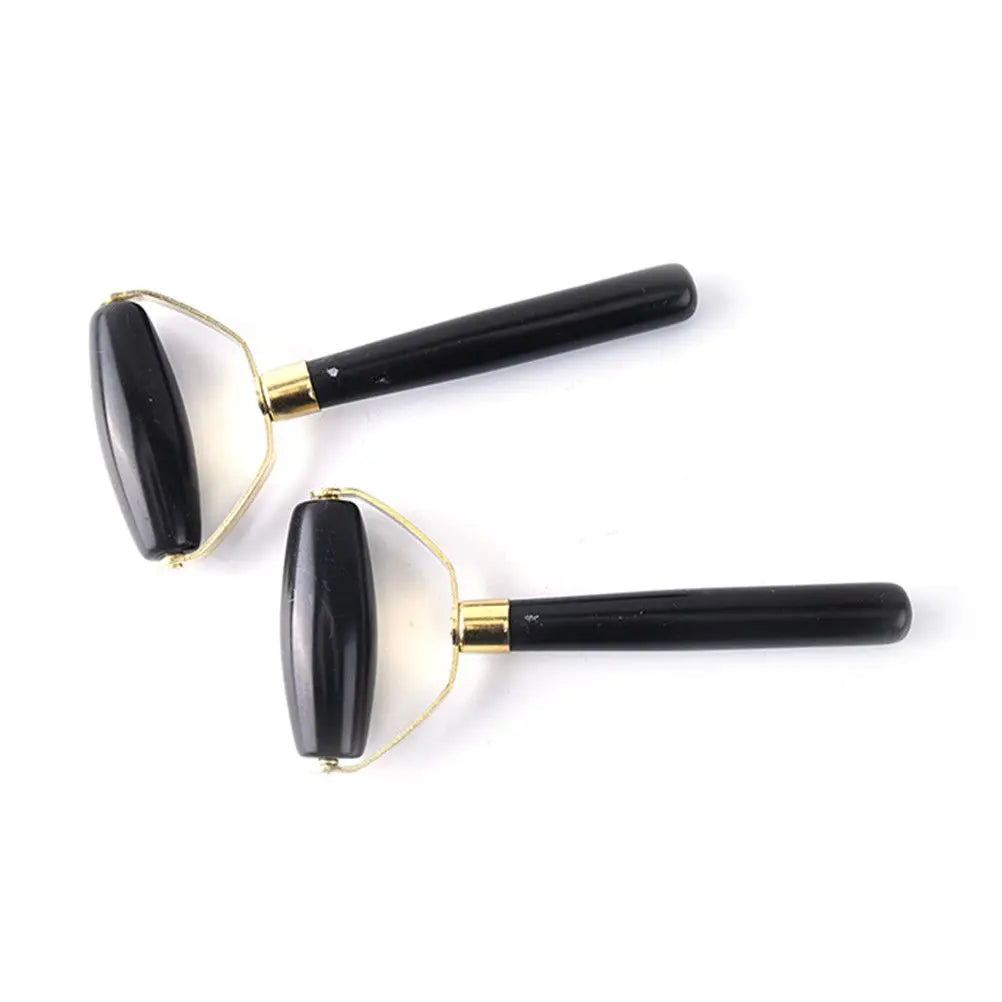 Natural Obsidian Quartz Face Massage Roller Practical Jade Facial Anti Wrinkle Body Head Portable Beauty Health Care Tools - V.I.P Digital Presence