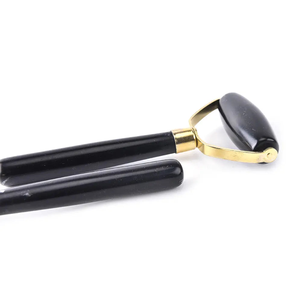 Natural Obsidian Quartz Face Massage Roller Practical Jade Facial Anti Wrinkle Body Head Portable Beauty Health Care Tools - V.I.P Digital Presence