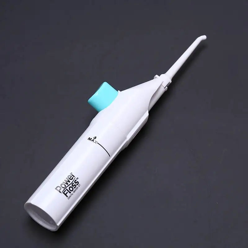 Portable Power Floss Dental Water Jet Cord Tooth Pick No Batteries Dental Cleaning Whitening Teeth Kit - V.I.P Digital Presence