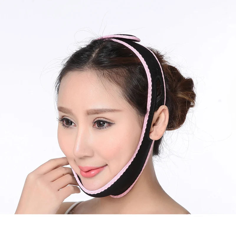 Sleeping Face-Lift Mask Massage Slimming Shaper Anti Wrinkle V Line Half Relaxation Facial Slimming Bandage Face Lift Up Belt - V.I.P Digital Presence